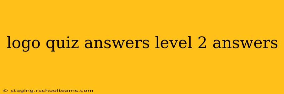 logo quiz answers level 2 answers