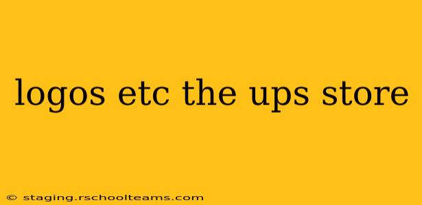 logos etc the ups store