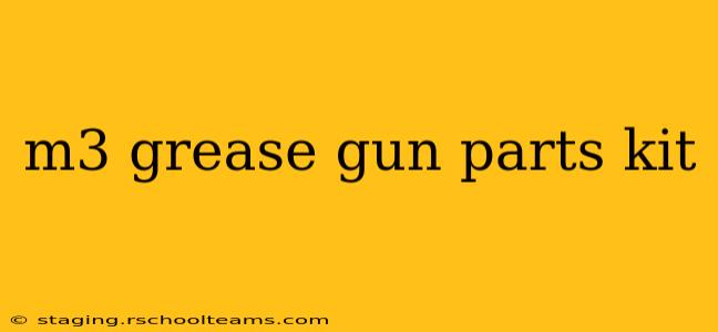 m3 grease gun parts kit