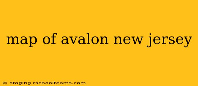 map of avalon new jersey