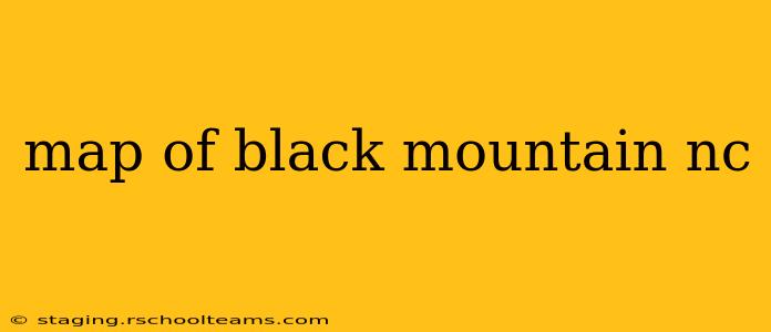map of black mountain nc