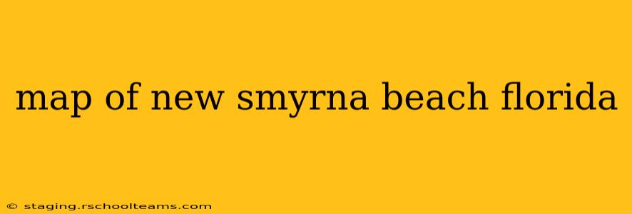 map of new smyrna beach florida