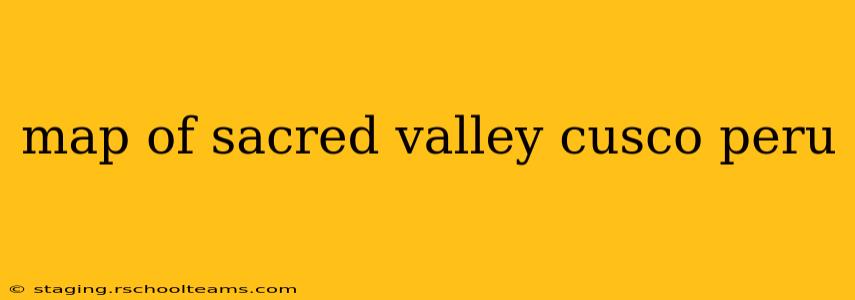 map of sacred valley cusco peru