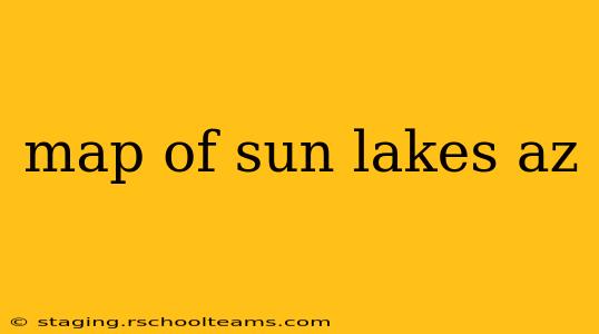 map of sun lakes az