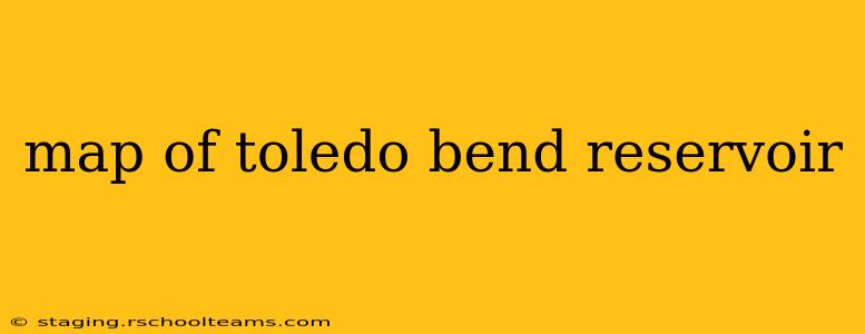map of toledo bend reservoir