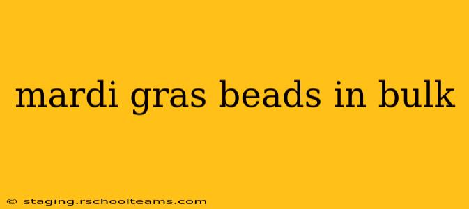 mardi gras beads in bulk