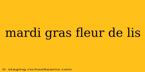 mardi gras fleur de lis