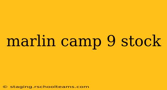 marlin camp 9 stock
