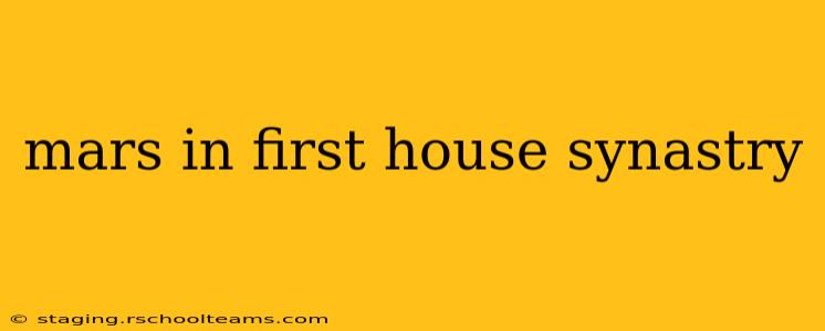mars in first house synastry