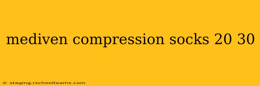 mediven compression socks 20 30
