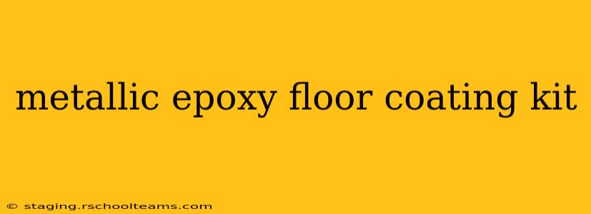 metallic epoxy floor coating kit