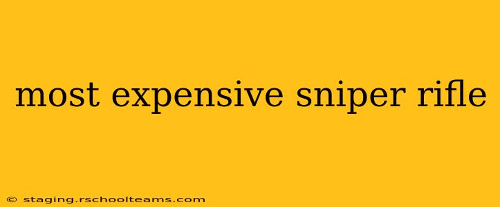 most expensive sniper rifle