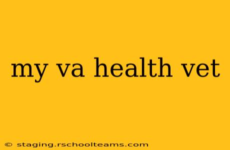 my va health vet
