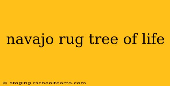navajo rug tree of life