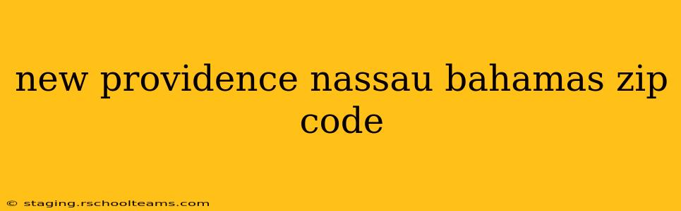 new providence nassau bahamas zip code