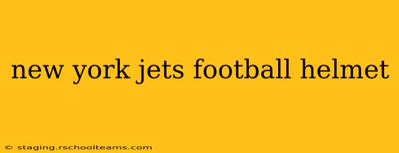 new york jets football helmet