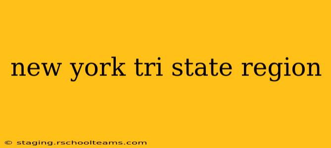 new york tri state region