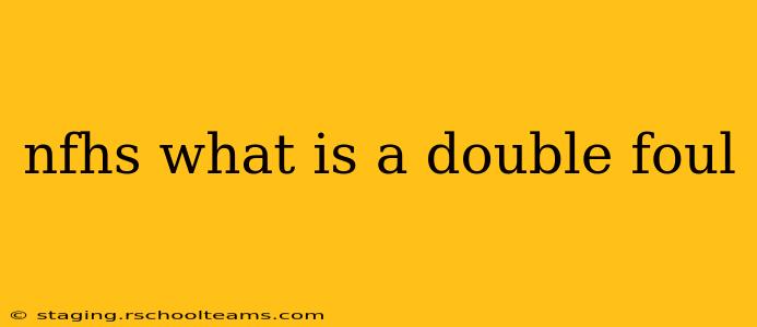 nfhs what is a double foul