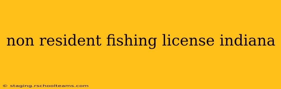 non resident fishing license indiana