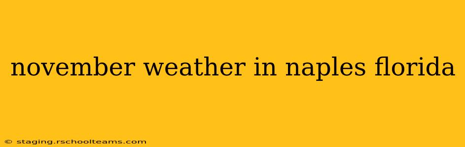 november weather in naples florida