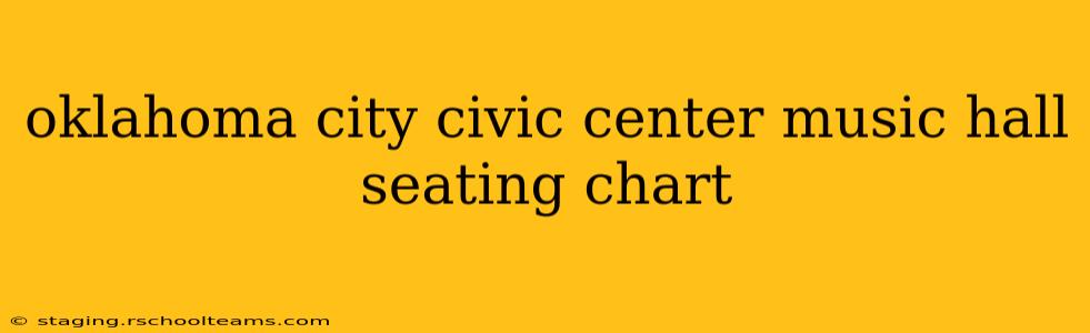 oklahoma city civic center music hall seating chart