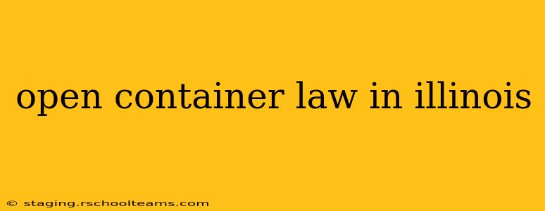 open container law in illinois