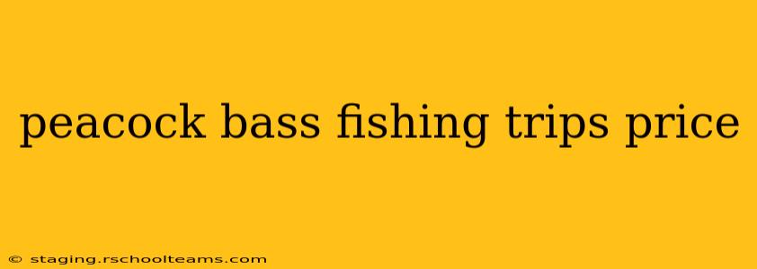 peacock bass fishing trips price