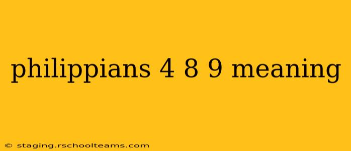 philippians 4 8 9 meaning