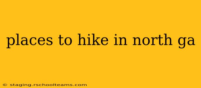 places to hike in north ga