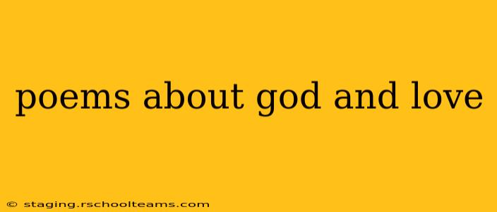poems about god and love