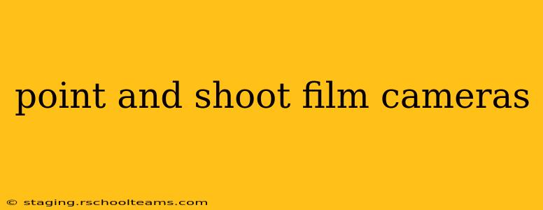 point and shoot film cameras