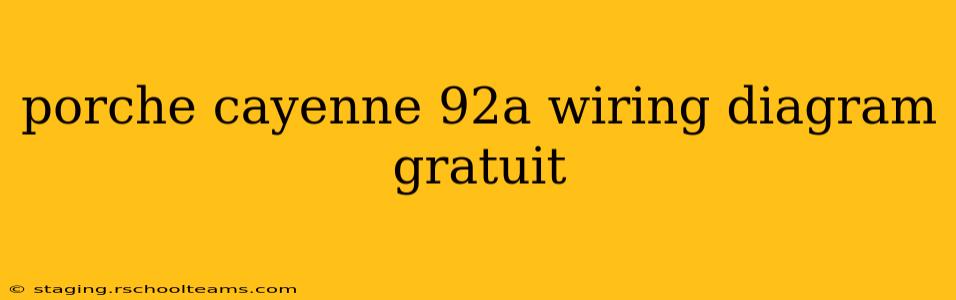 porche cayenne 92a wiring diagram gratuit