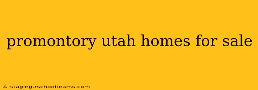 promontory utah homes for sale