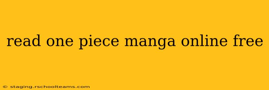 read one piece manga online free