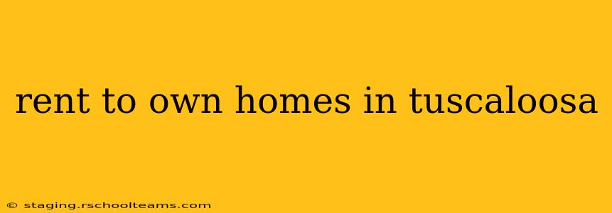 rent to own homes in tuscaloosa