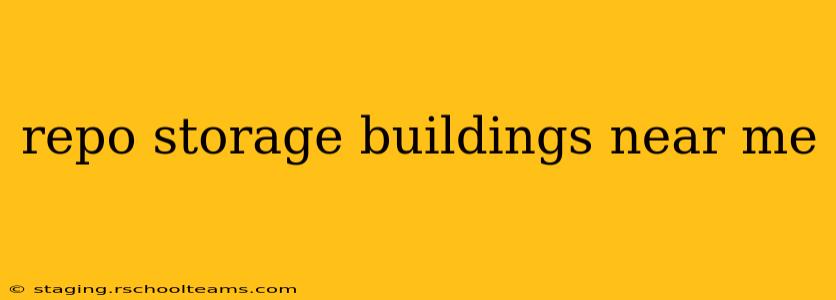 repo storage buildings near me