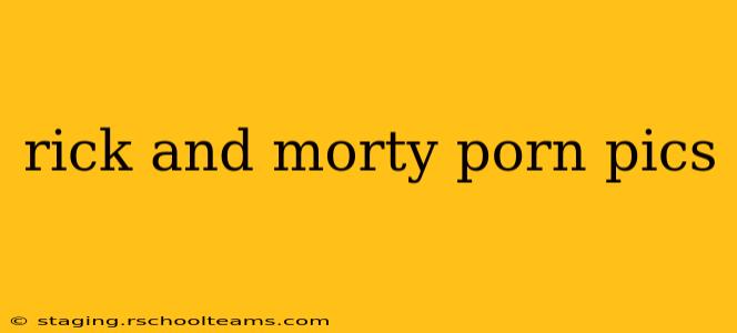 rick and morty porn pics