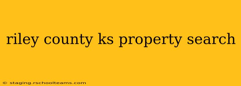 riley county ks property search