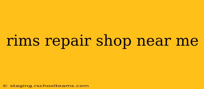 rims repair shop near me
