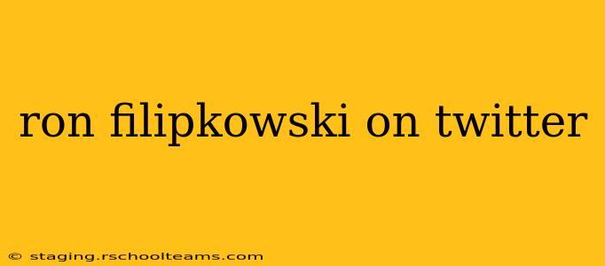 ron filipkowski on twitter