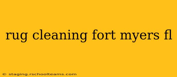 rug cleaning fort myers fl