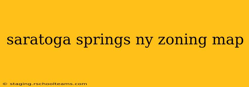 saratoga springs ny zoning map