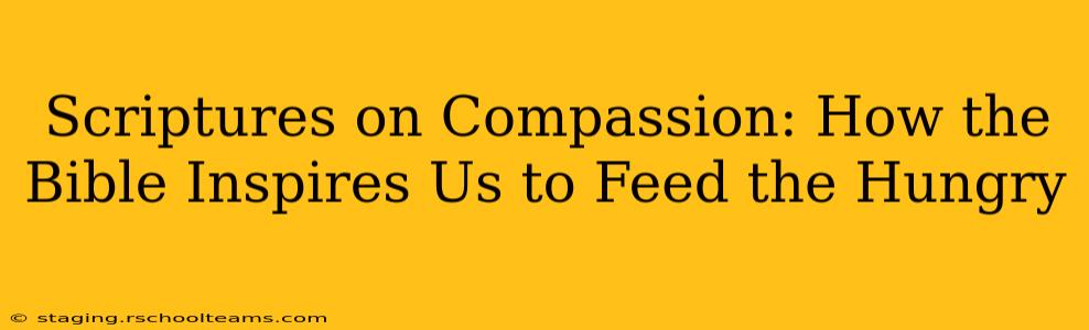 Scriptures on Compassion: How the Bible Inspires Us to Feed the Hungry