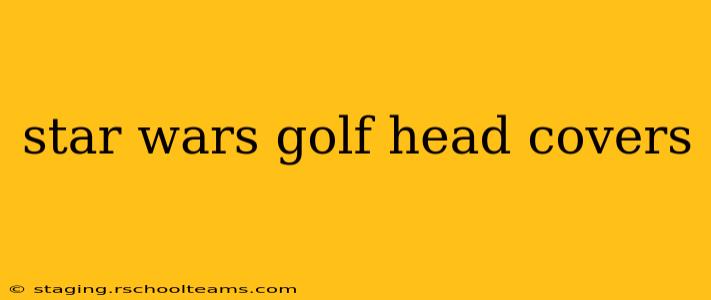 star wars golf head covers