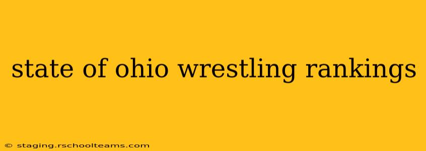 state of ohio wrestling rankings