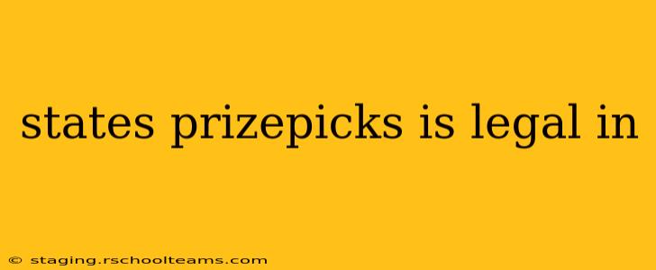 states prizepicks is legal in