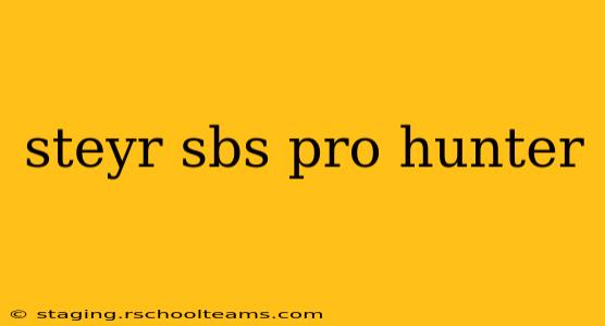 steyr sbs pro hunter