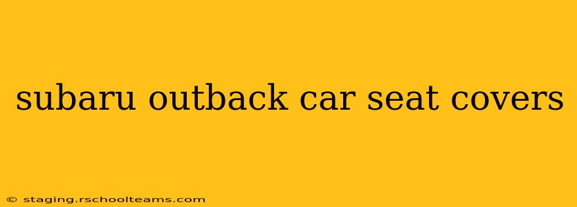 subaru outback car seat covers