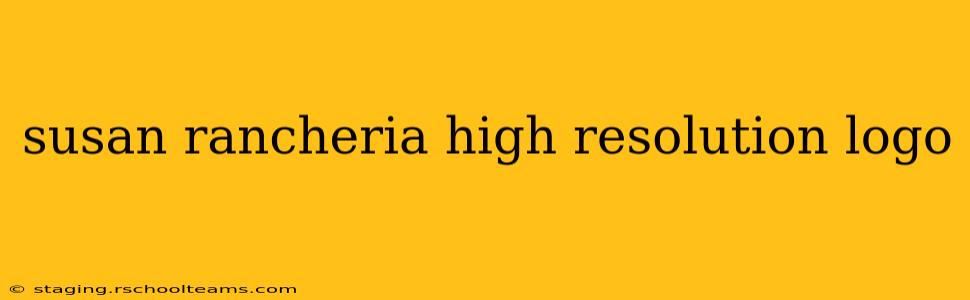 susan rancheria high resolution logo
