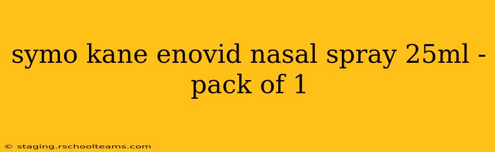 symo kane enovid nasal spray 25ml - pack of 1